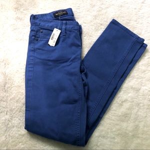 J. Crew matchstick blue jeans stretch skinny 24